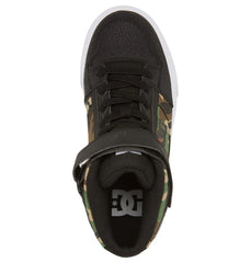Kids' Pure High Elastic Lace High-Top Shoes