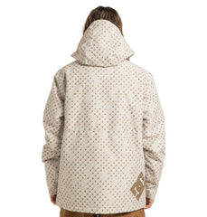 Unisex Basis Print Insulated Jacket